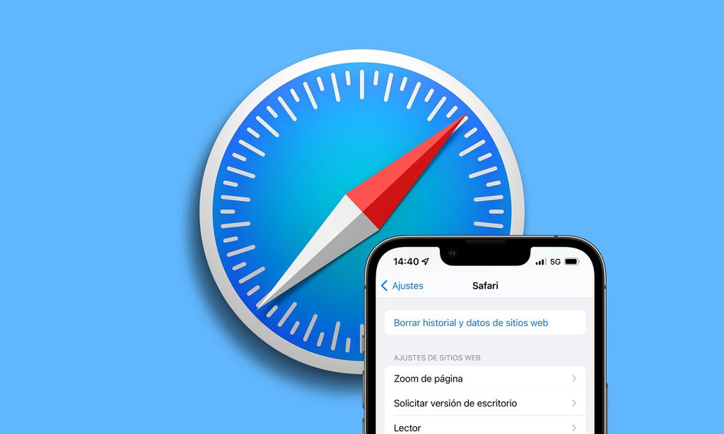 Hazle un favor a tu iPhone y borra la caché de tu navegador